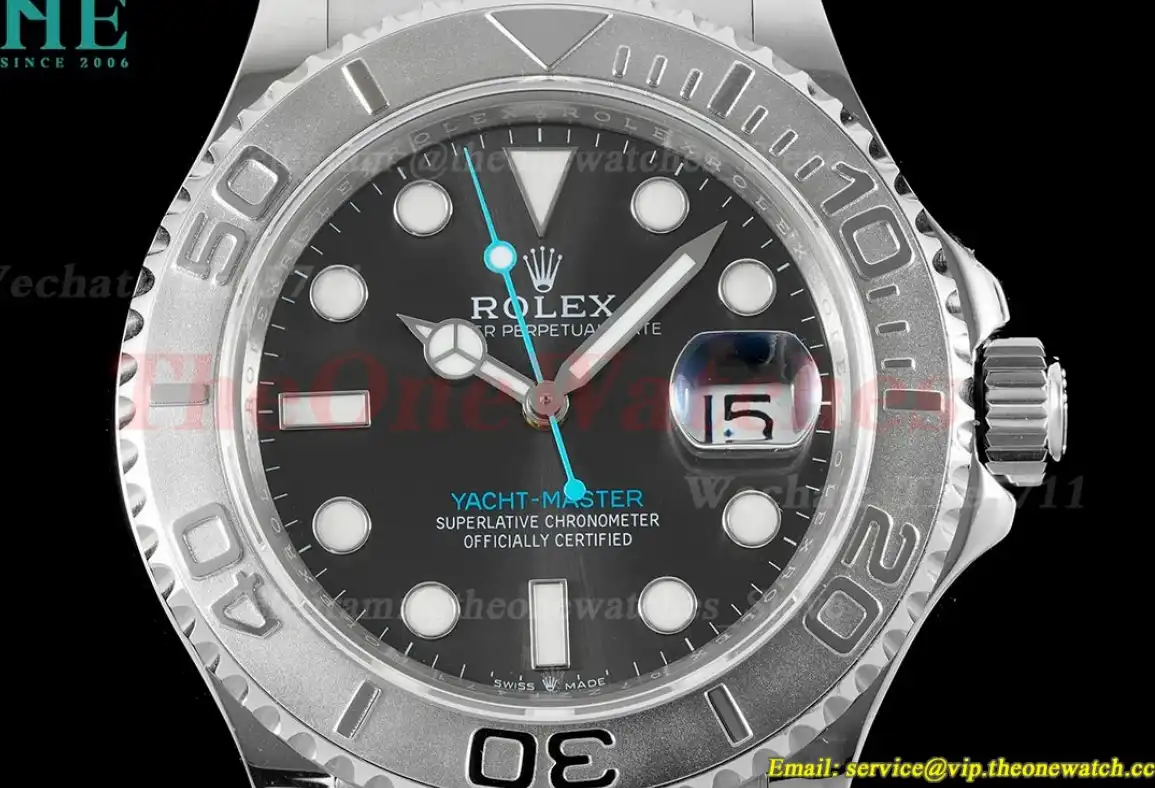 Yacht-Master 126622 40mm SS SS Grey Dot KF VR3135