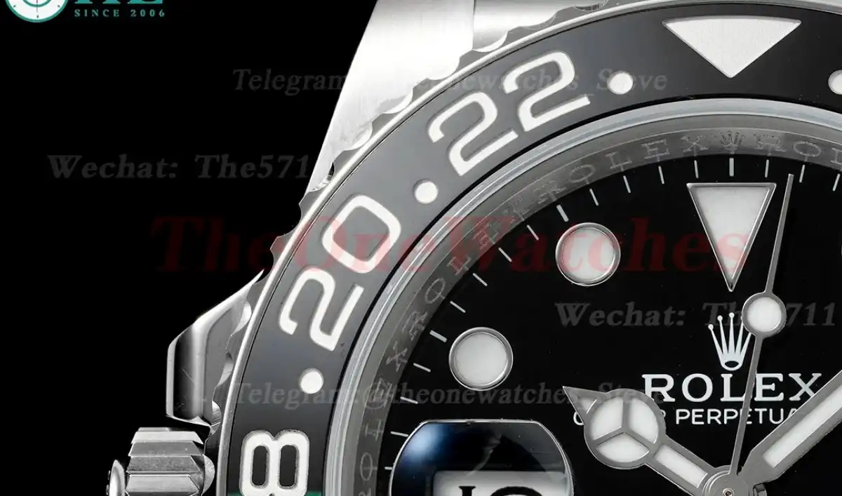 GMT Master II 126720 Sprite 40mm Jub SS SS Black Dial C+S VR3285