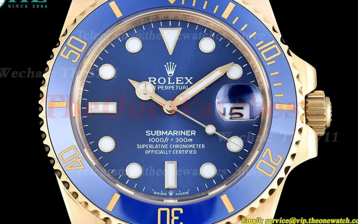 Submariner 126618LB 41mm YG YG Blue GDF MY8215