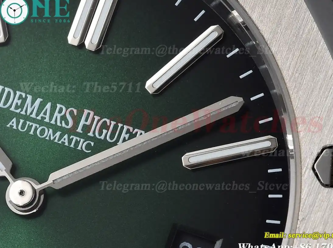 Royal Oak 15202 41mm SS SS Gradient Green Dial GDF MY8215