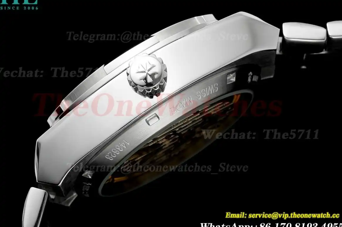 Overseas 6000V 42.5mm SS SS White Stk EURF Tourb