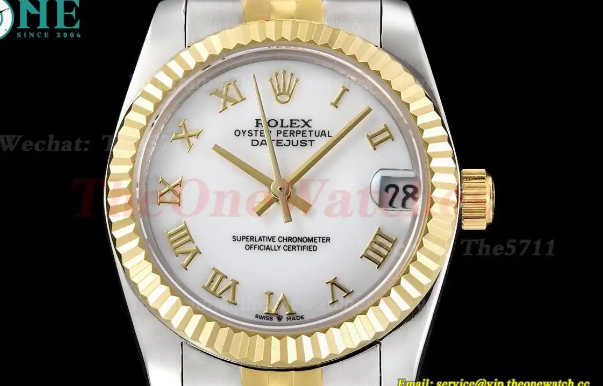 Datejust 31mm 278273 SS RG White Rmn GDF MY8215