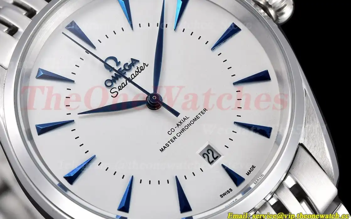 Seamaster 41mm SS SS White Dial GDF MY8215