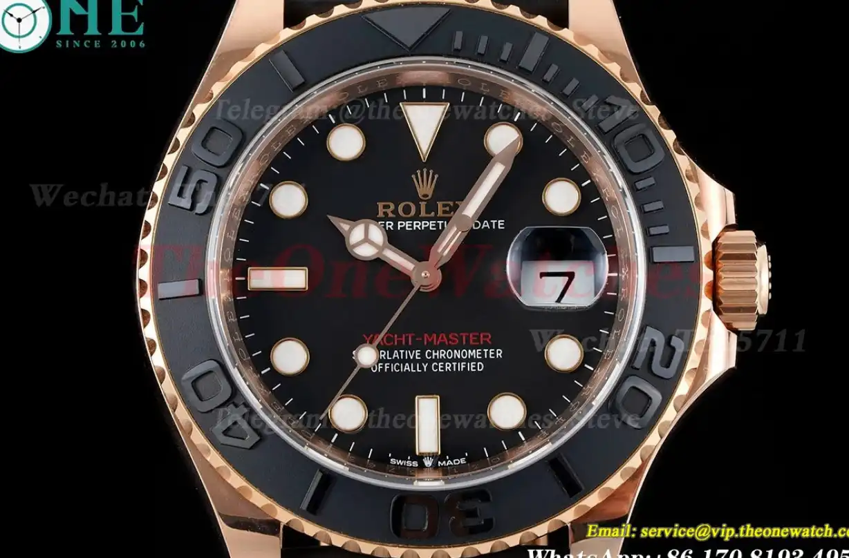 Yacht-Master 126655 40mm RG RU Black Dot AR+ VR3235