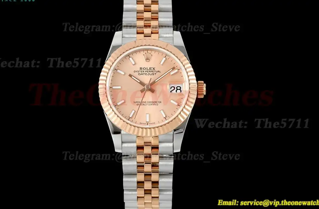 Datejust 278271 31mm Jub RG SS Rose Gold Stk GMF A2824