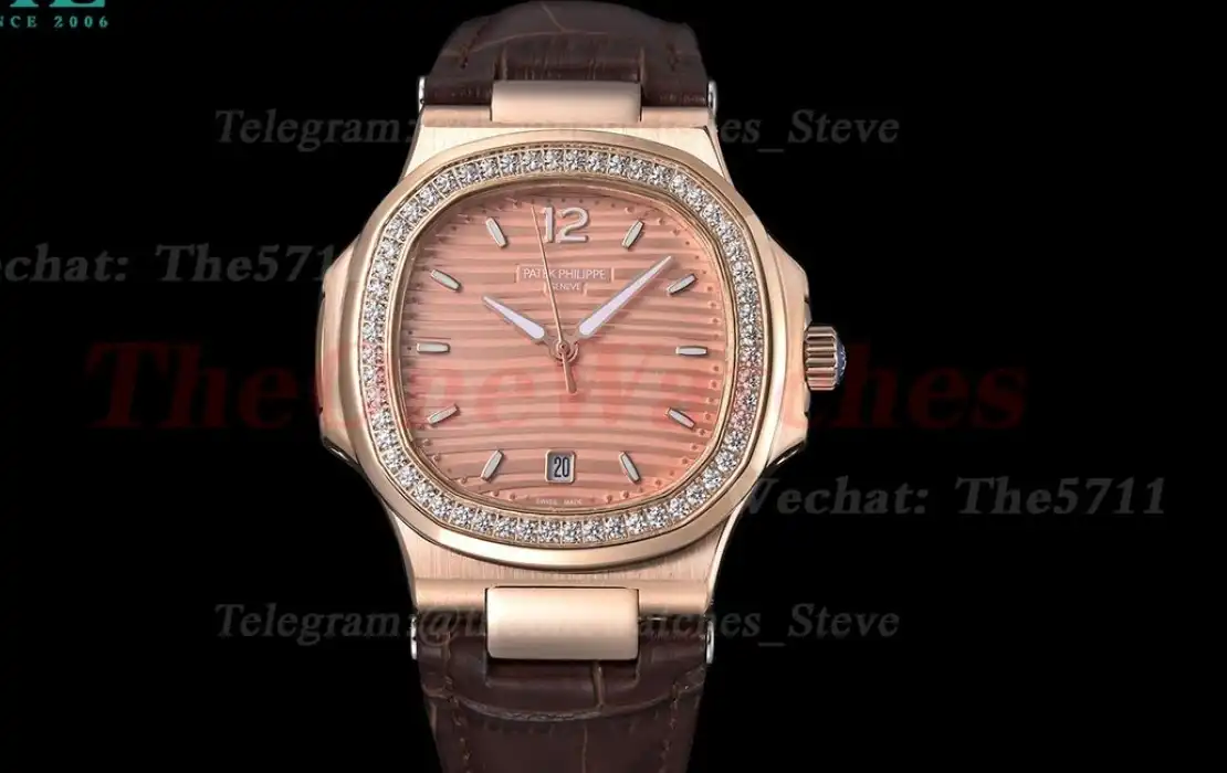 Nautilus Diamond 40mm RG LE Rose Gold Dial GDF MY8215