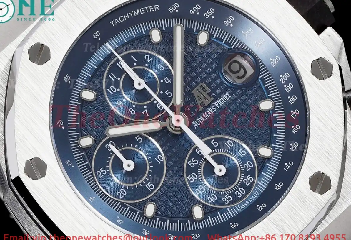 Royal Oak Offshore 42mm SS SS Blue Blue APF A7750