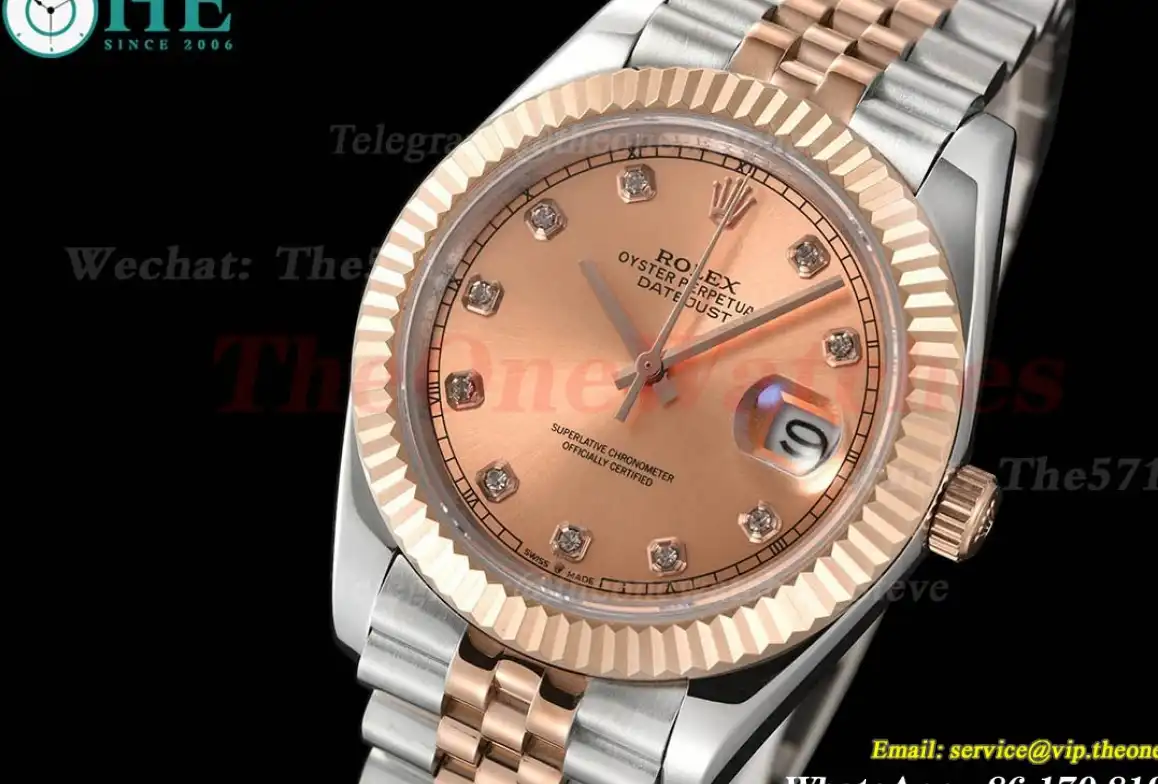 Datejust 126331 41mm Jub RG SS Gold Dia GDF MY8215