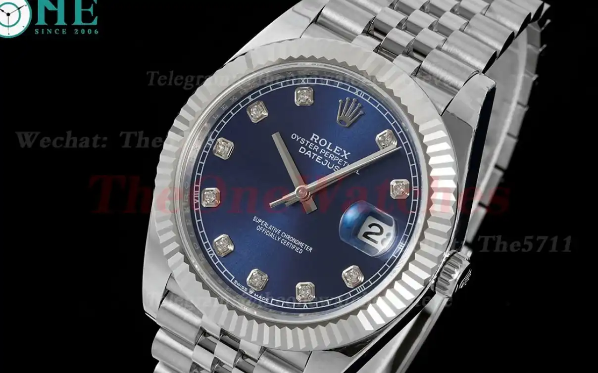 Datejust 126334 41mm Jub SS SS Blue Dia EWEF A3235