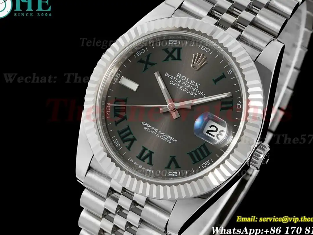 Datejust 126334 41mm Jub SS SS Grey  Rmn EWEF A3235