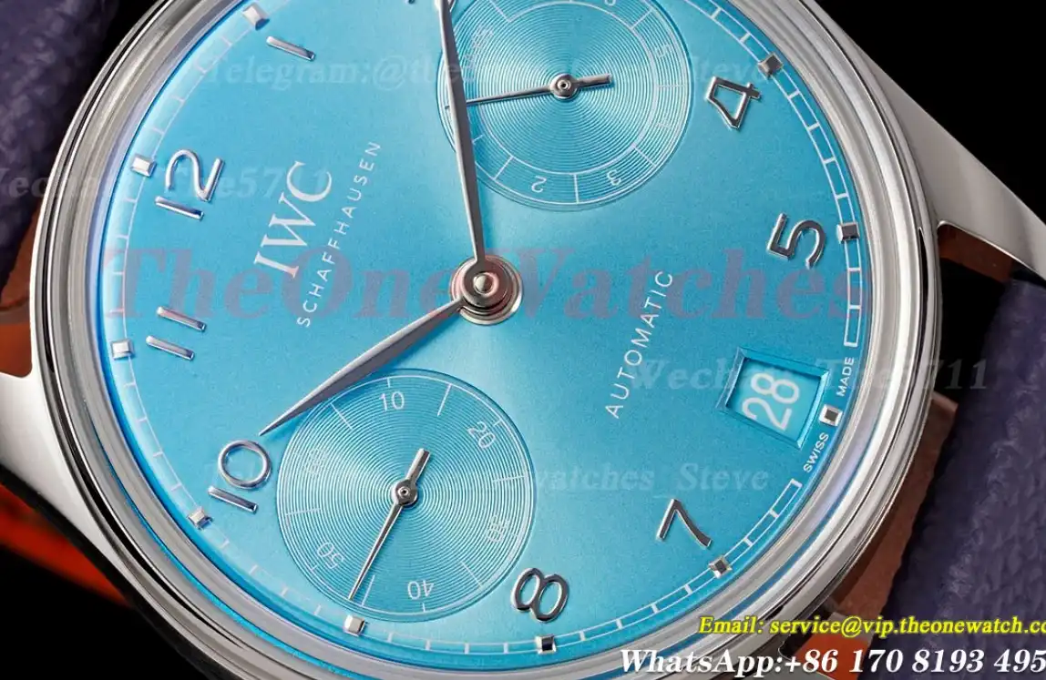 Portugieser 7 Days 2024 42mm SS LE Light Blue Dial APS A52010