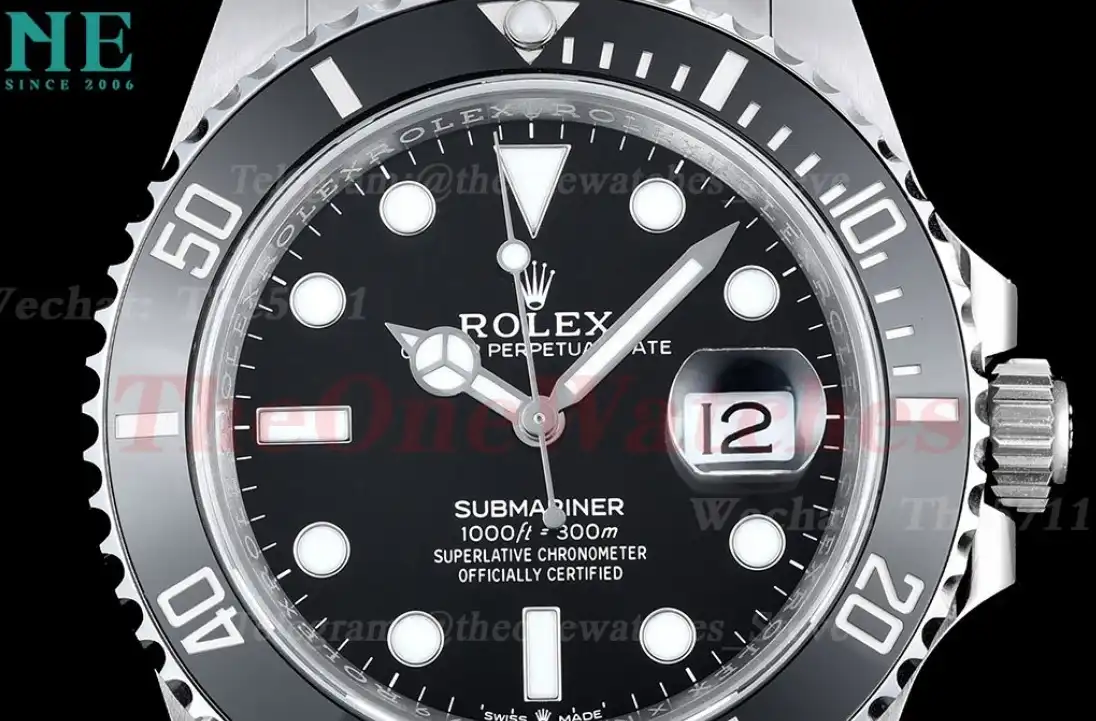 Submariner 126610LN 41mm SS SS Black Bezel Clean VR3235