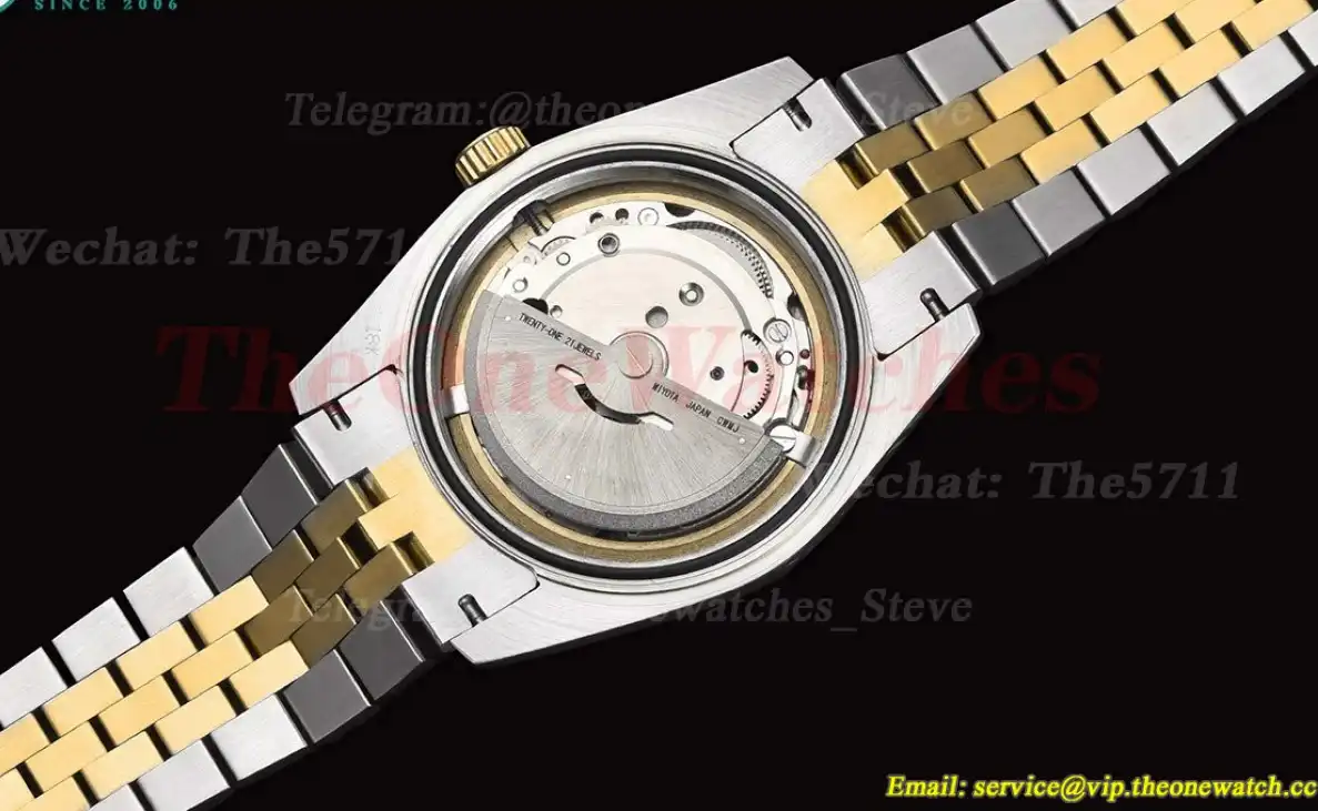 Datejust 126233 36mm Jub SS YG Black Dial GDF MY8215