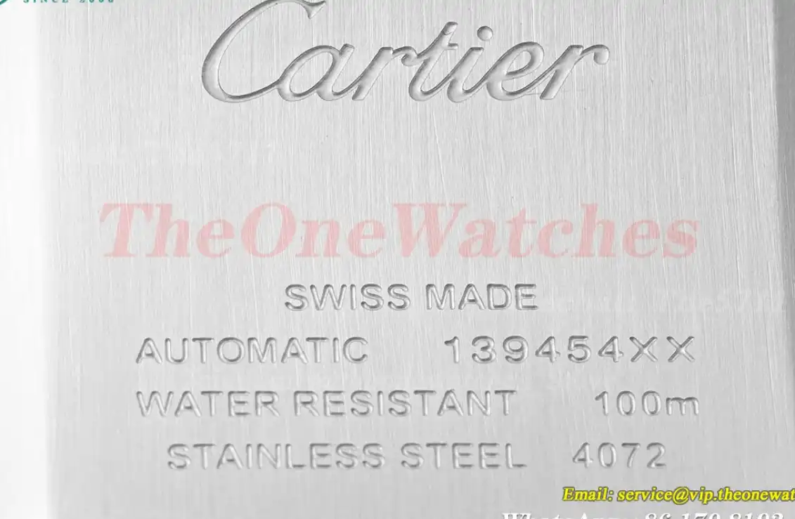 Santos De Cartier 40mm XL SS SS Brown Dial BVF MY9015