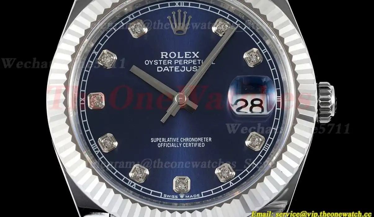 Datejust 126334 41mm Jub SS SS Blue Dia EWEF A3235