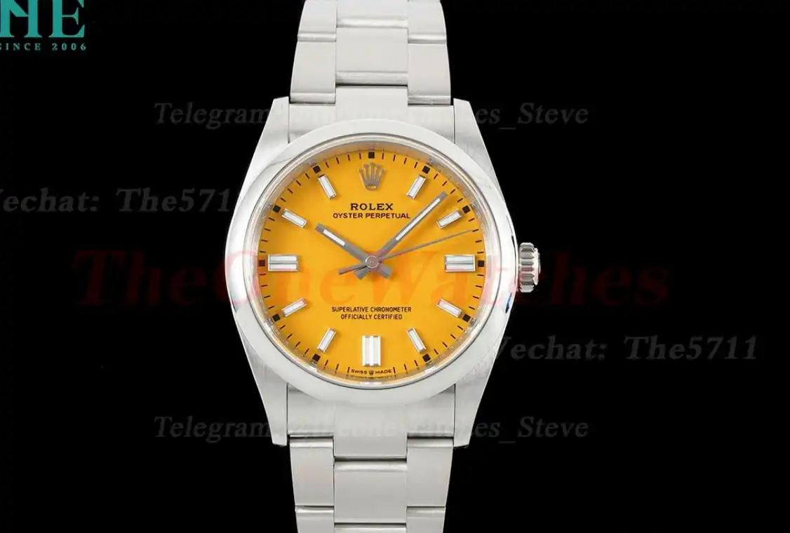 Oyster Perpetual 126000 36mm SS SS Yellow Stk VSF VS3230