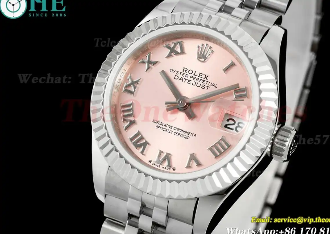 Datejust 279174 28mm Jub SS SS Pink Rmn GMF A2671