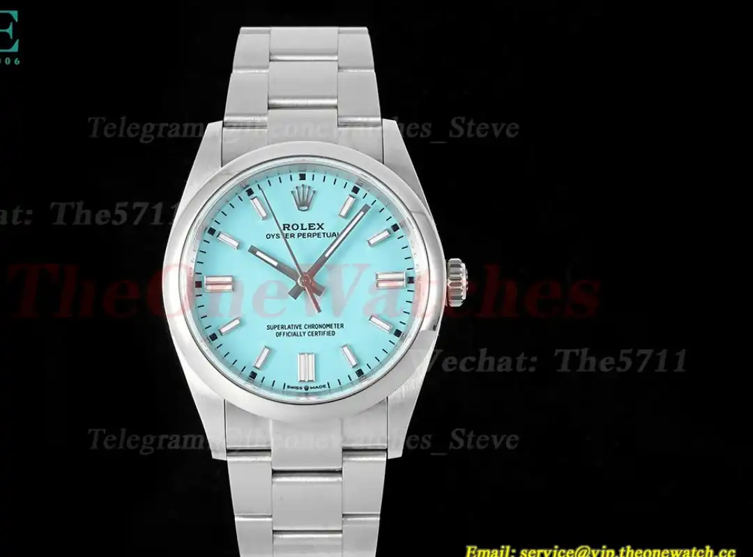 Oyster Perpetual 126000 36mm SS SS Tiffany Blue VSF VS3230 Super Clone