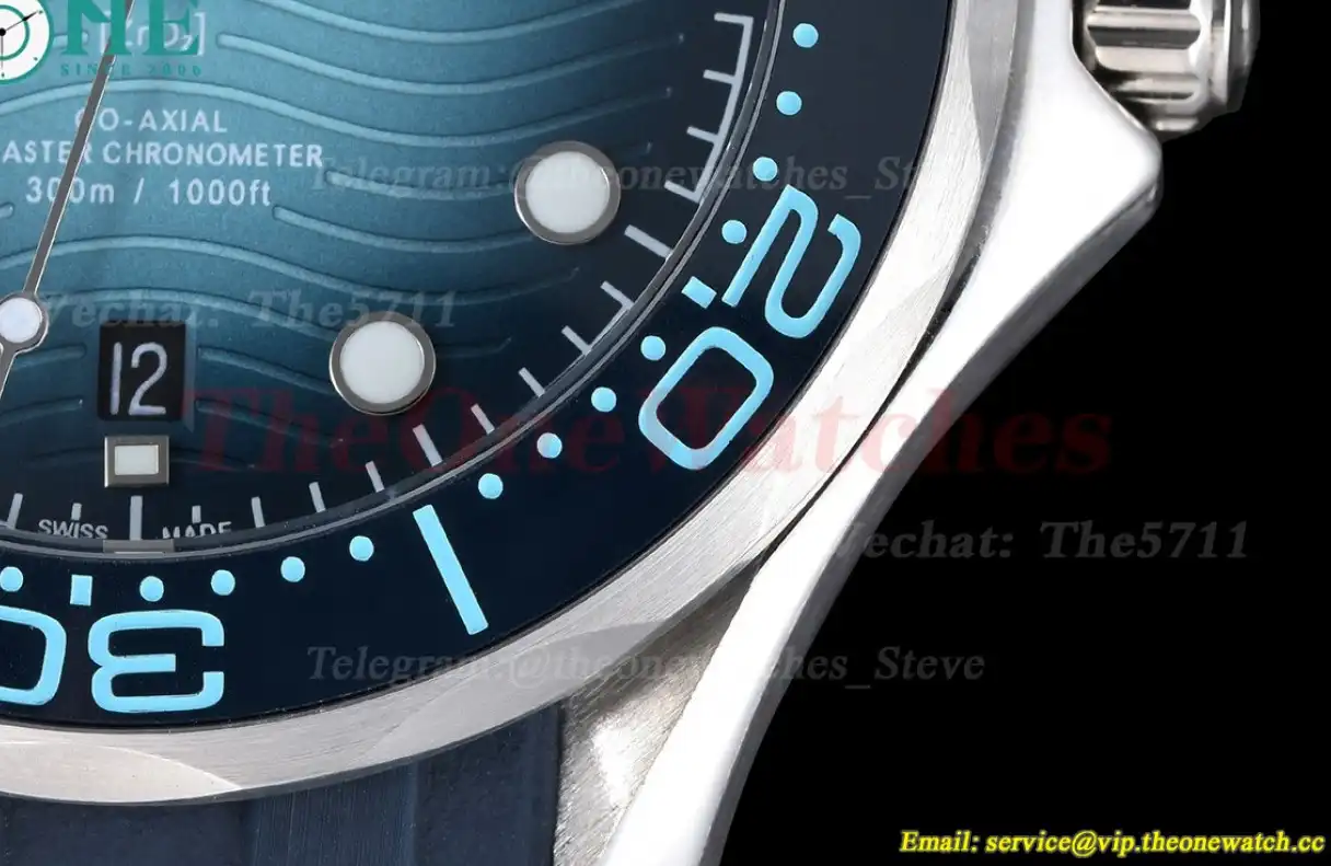 Seamaster 300m 42mm SS RU Gradient Blue Dial GDF MY8215