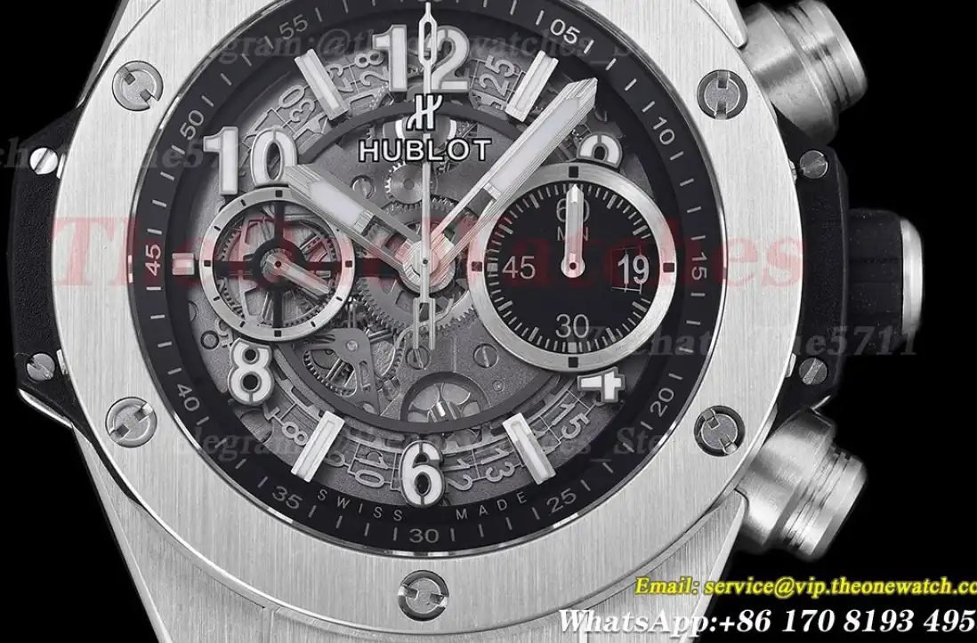 Big Bang Unico 42mm TI RU Skeleton Black Dial BBF HUB1280