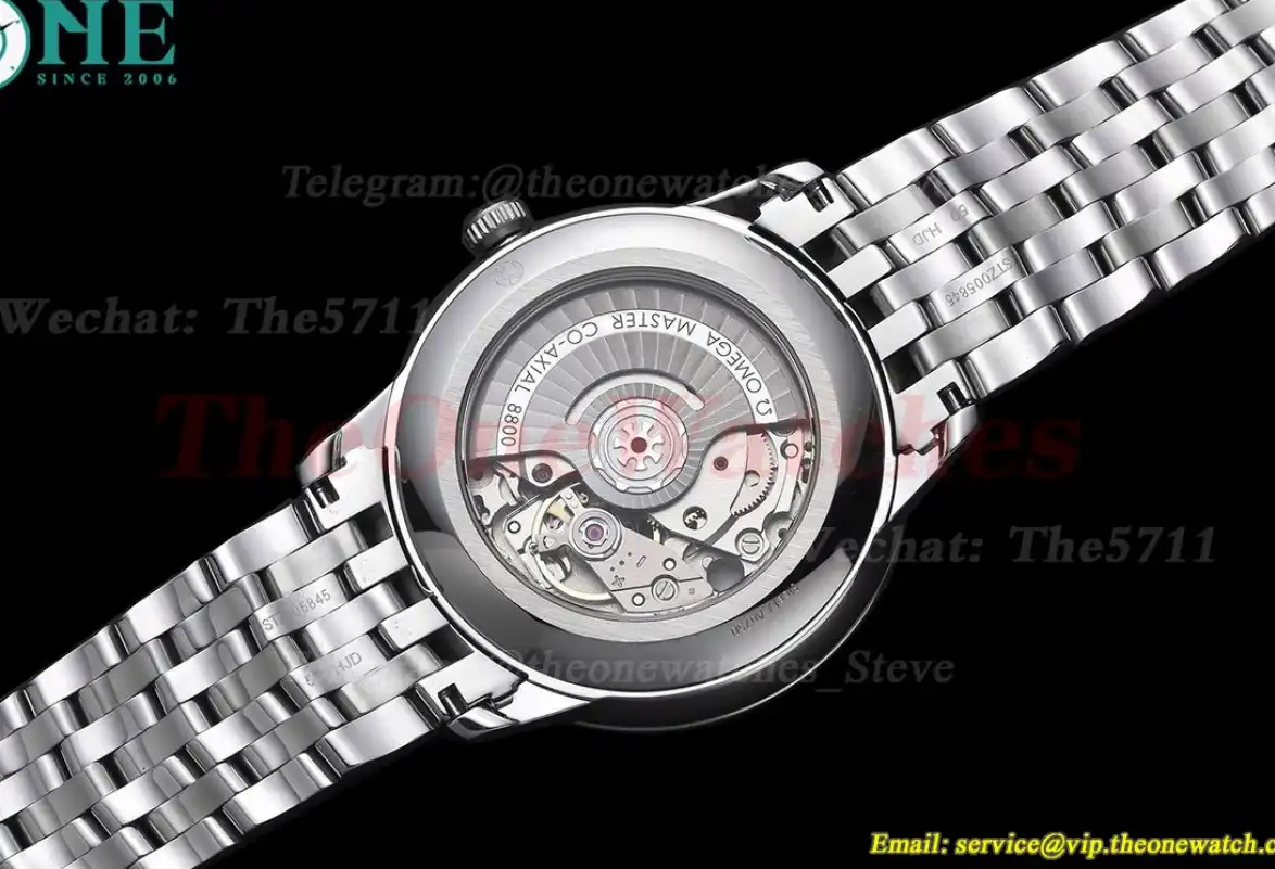 De Ville Date 40mm SS SS White Dial GDF MY8215