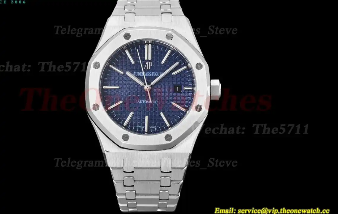 Royal Oak 15400 41mm SS SS Blue Dial GDF MY8215