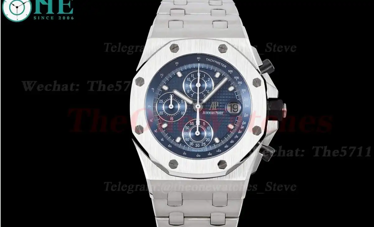 Royal Oak Offshore 42mm SS SS Blue Blue APF A7750