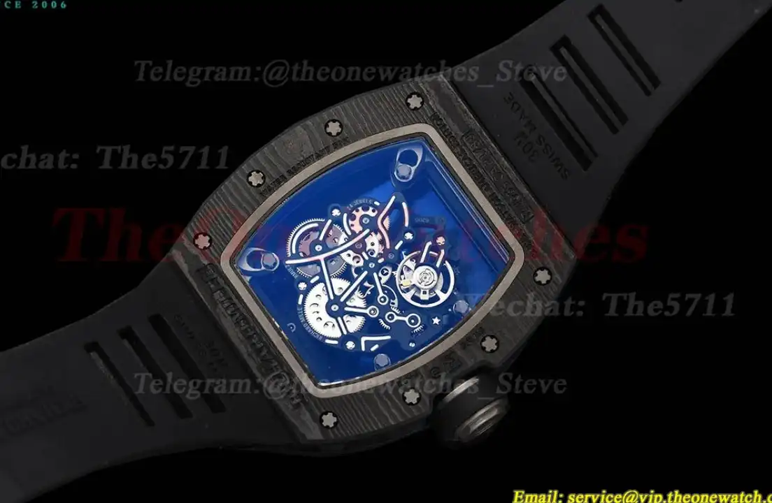 RM055 Black NTPT RU Skeleton Dial APS RMUL2 Super Clone