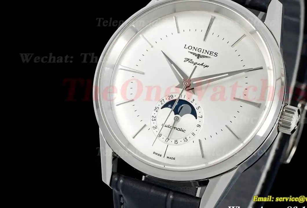 Flagship Heritage Moonphase 38.5mm SS LE Silver Dial APSF A2892