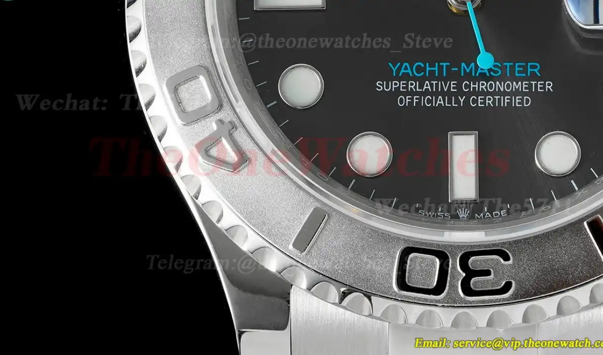 Yacht-Master 126622 40mm SS SS Grey Dot KF VR3135