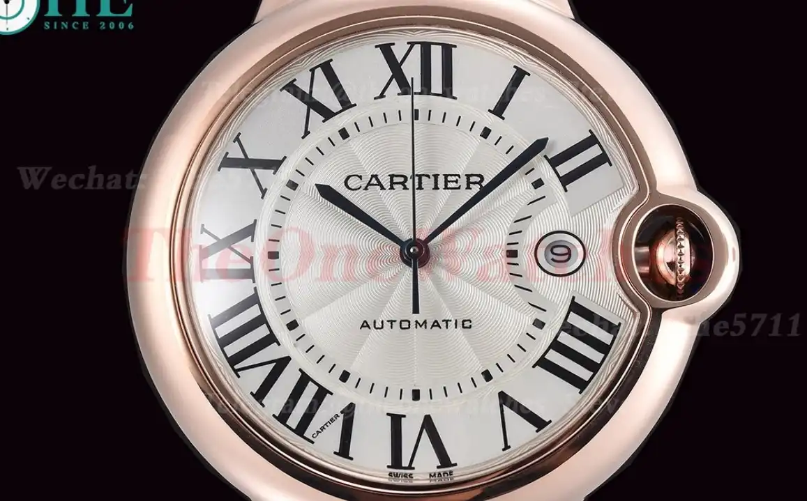 Ballon Bleu De Cartier 42mm RG LE White Dial GDF MY8215