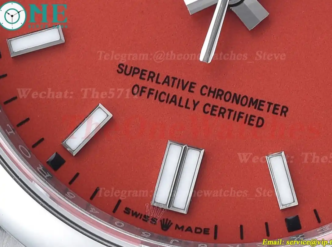 Oyster Perpetual 126000 36mm SS SS Red Dial EWF A3230