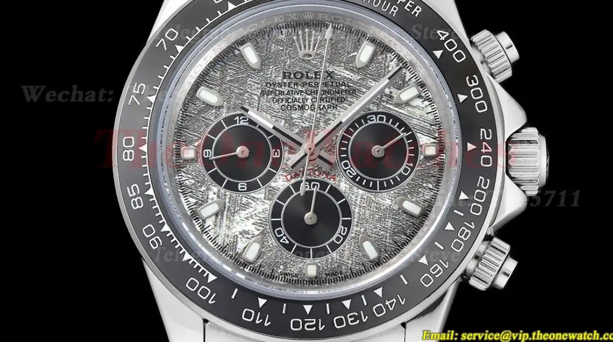 Daytona 40mm SS SS O Meteorite Dial GDF A3836