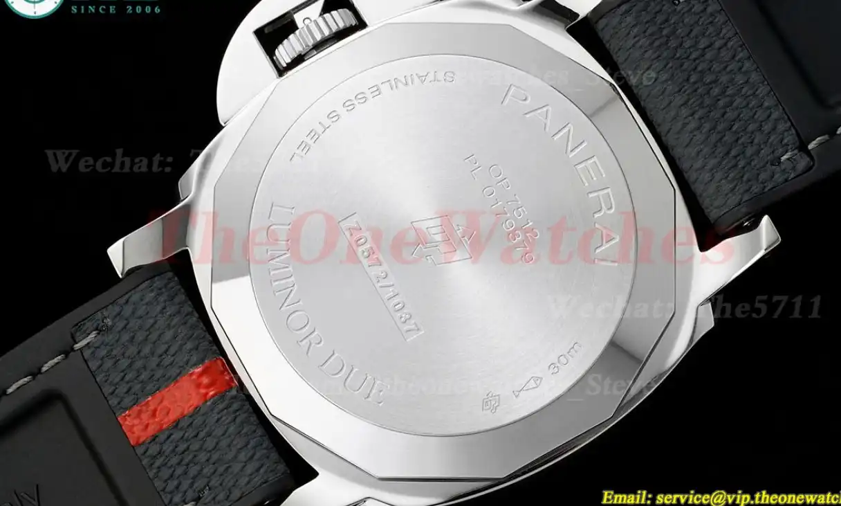 Luminor Due PAM1381 Luna Rossa 42mm SS RU White Dial VSF P900