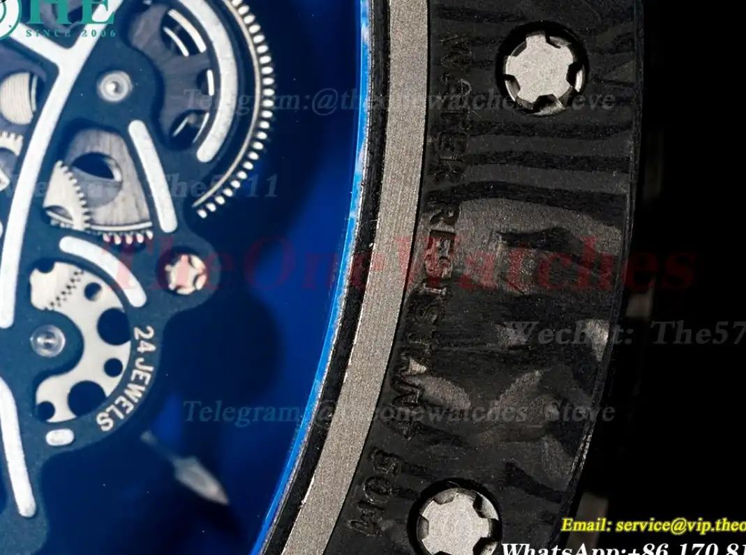 RM055 Red NTPT RU Skeleton Dial UOKF RMUL2 Super Clone