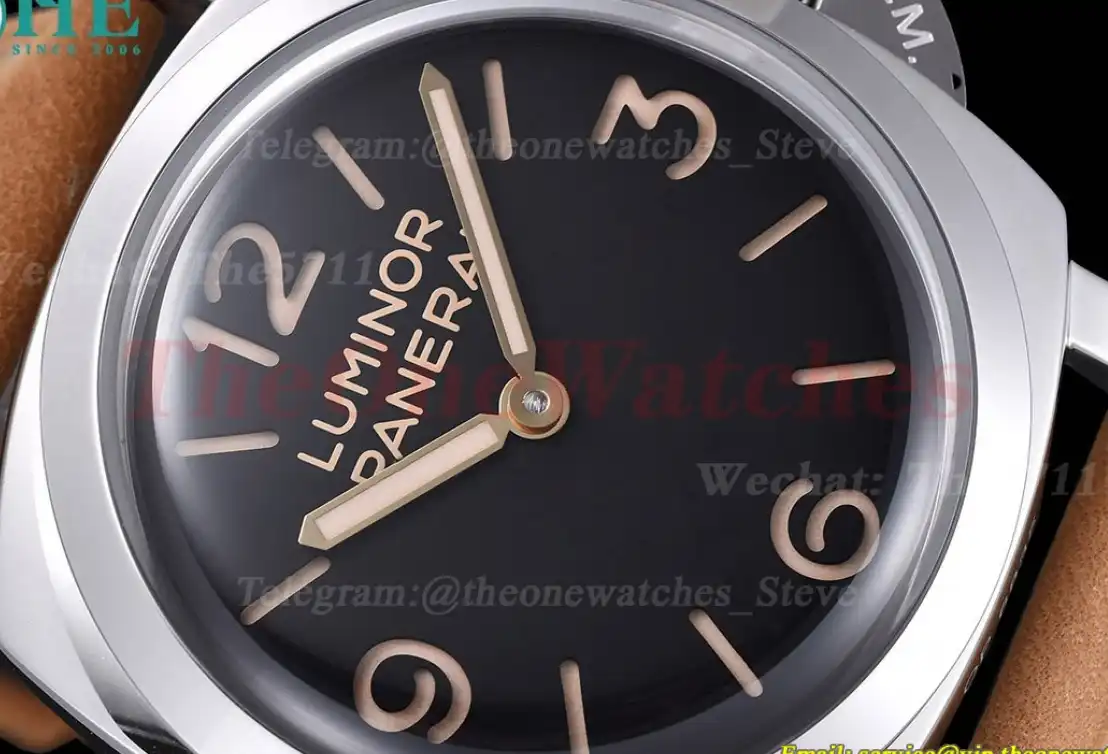 Luminor Marina Pam372 47mm SS LE Black Dial HWF A6497