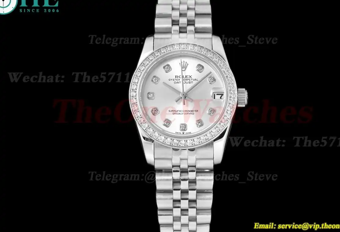 Datejust 28mm Dia SS SS Silver Dia GDF MY8215