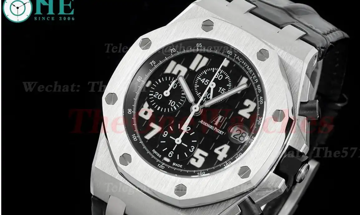 Royal Oak Offshore 42mm SS LE Black Blk APF A7750