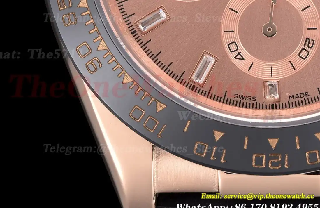 Daytona 40mm RG RU Rose Gold Dial GDF A3836