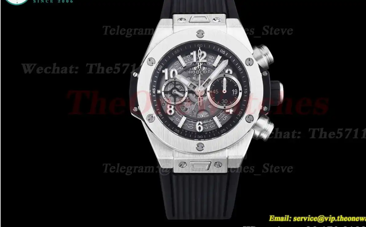 Big Bang Unico 42mm TI RU Skeleton Black Dial BBF HUB1280