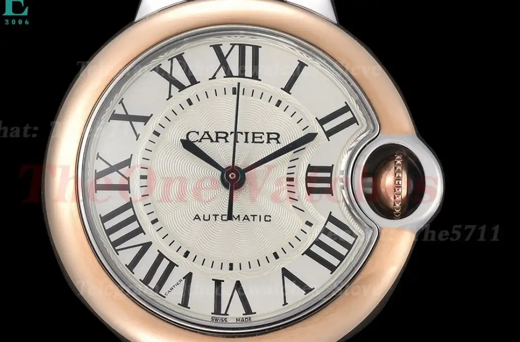 Ballon Bleu De Cartier 33mm SS LE White Stk GDF NH05