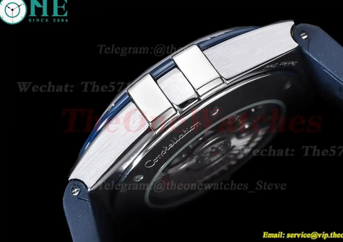 Constellation 41mm Blue Cer SS LE Blue Dial GDF MY8215