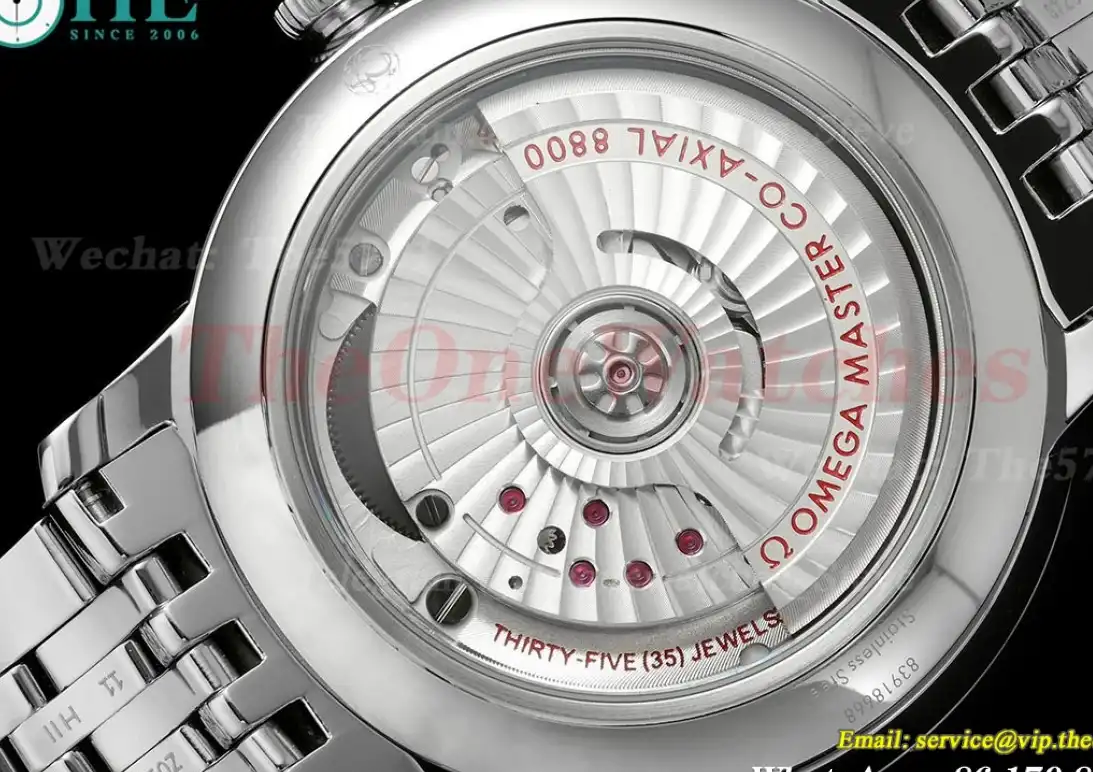 De Ville Prestige Man's 40mm SS SS White Dial VSF A8800