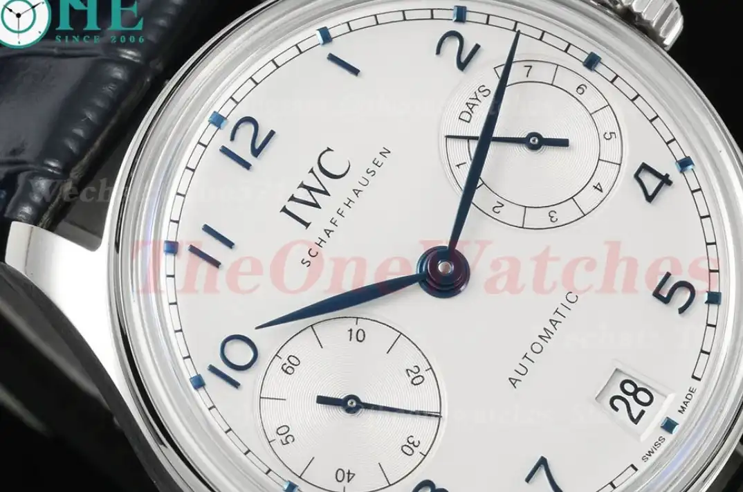 Portugieser 7 Days 2024 42mm SS LE White Blue APS A52010