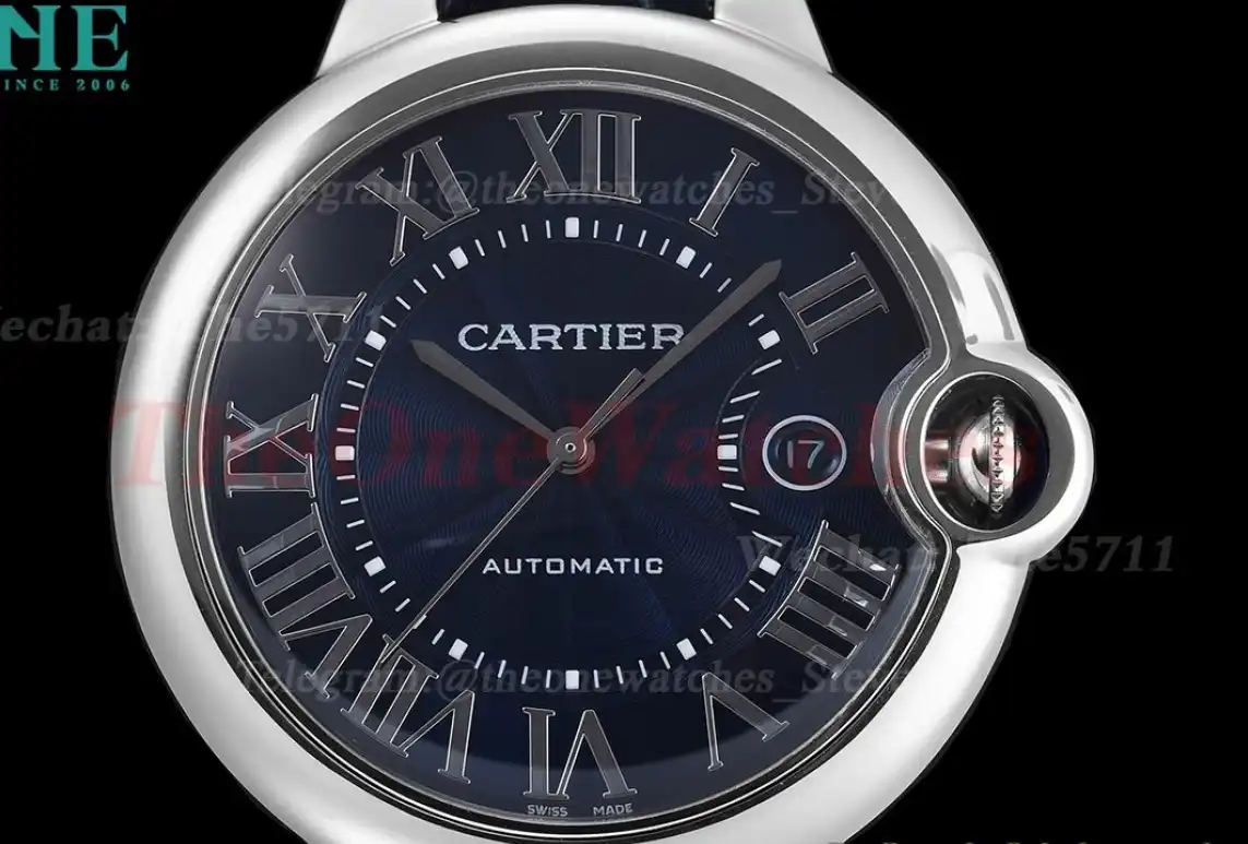 Ballon Bleu De Cartier 42mm SS LE Blue Dial GDF MY8215