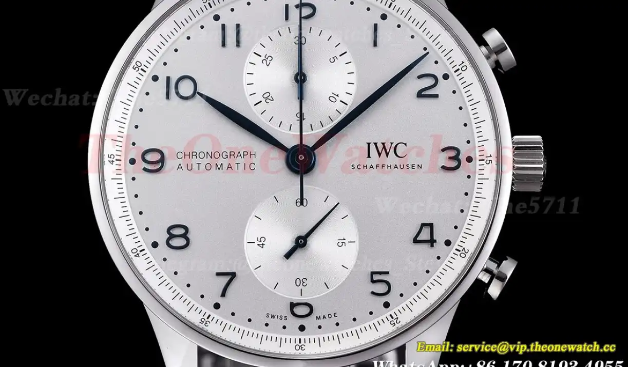 Portugieser Chrono IW371605 41mm SS LE White Num ZF A69355