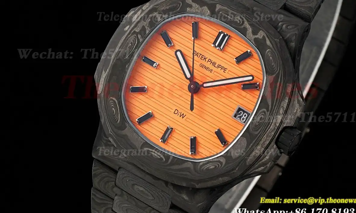 Nautilus 5711 Diw 40mm FC FC Orange Dial DIWF 324SC