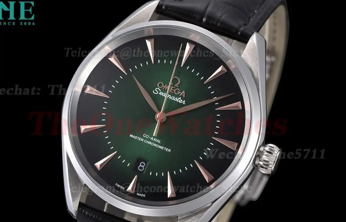 Seamaster 41mm SS LE Gradient Green Dial GDF MY8215