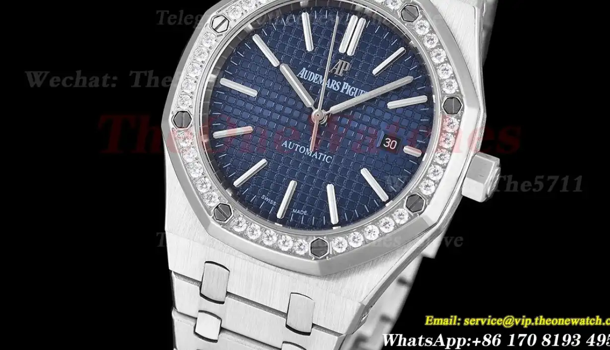 Royal Oak 15400 41mm SS SS Blue Dial GDF MY8215