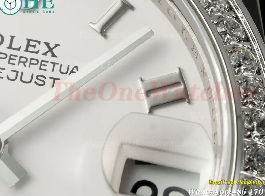 Datejust 278274 31mm Pres Dia SS SS White Dial GMF A2824